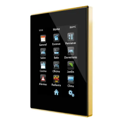 تاچ پنل زنیو مدل ZVI-Z41PRO فریم طلایی