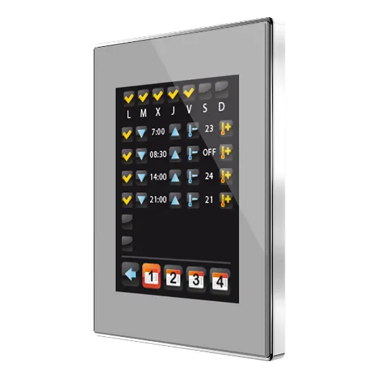 تاچ پنل زنیو مدل ZVI-Z41LIT فریم کروم