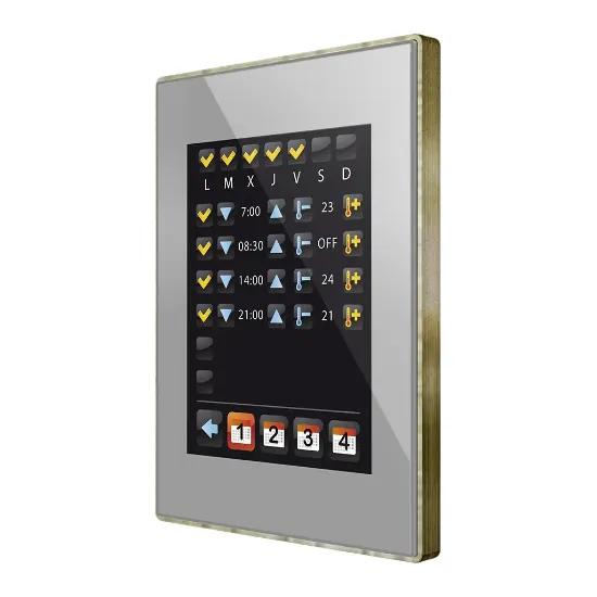 تاچ پنل زنیو مدل ZVI-Z41LIT فریم برنز