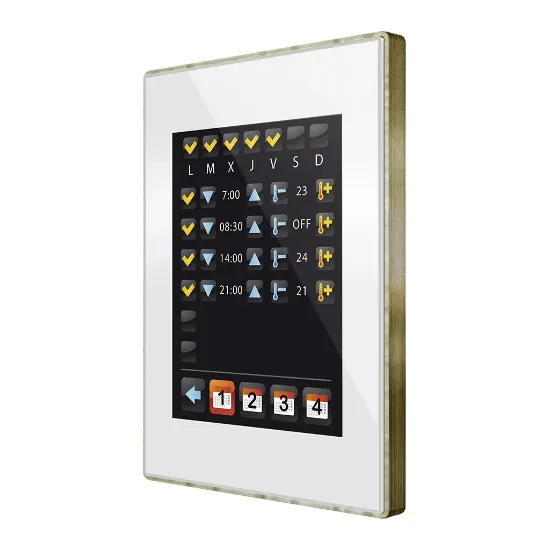 تاچ پنل زنیو مدل ZVI-Z41LIT فریم برنز