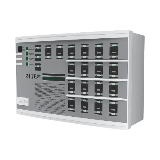 کنترل پانل اعلام حریق 12 زون کانونشنال زیتکس مدل ZX-1800-12