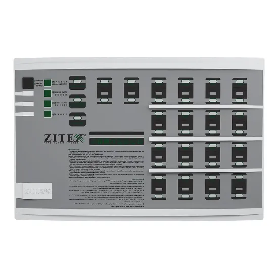 کنترل پانل اعلام حریق 12 زون کانونشنال زیتکس مدل ZX-1800-12