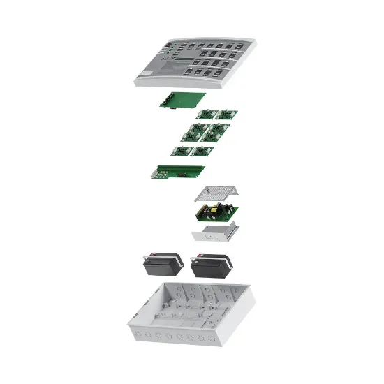کنترل پانل اعلام حریق 12 زون کانونشنال زیتکس مدل ZX-1800-12