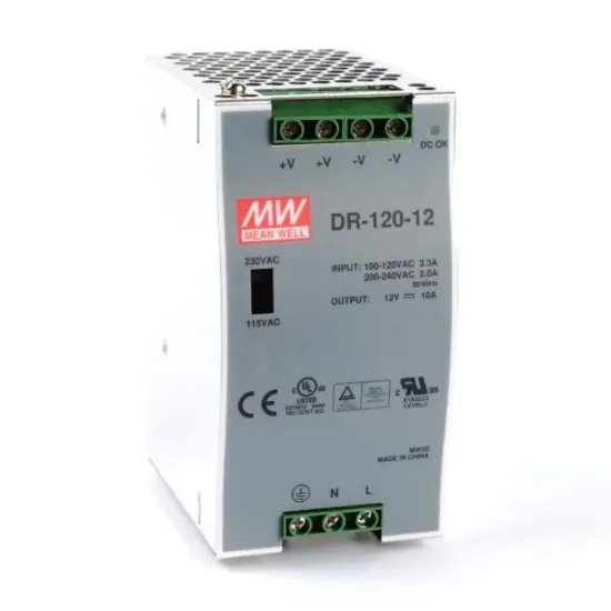 منبع تغذیه ریلی مینول سری DR-120-12