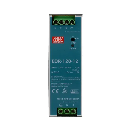 منبع تغذیه مینول سری EDR-120-12