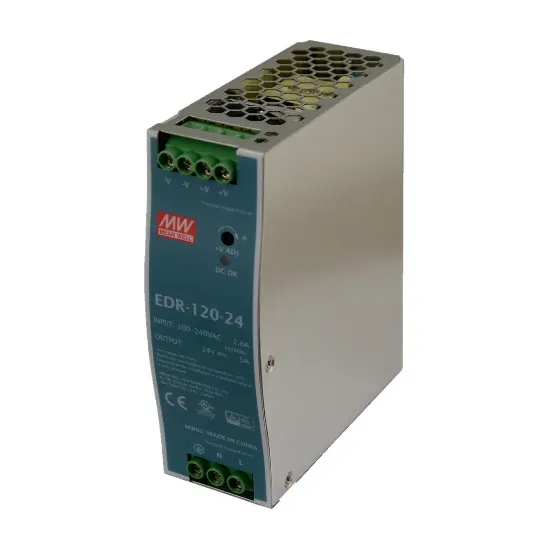 منبع تغذیه مینول سری EDR-120-24
