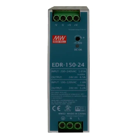 منبع تغذیه مینول سری EDR-150-24
