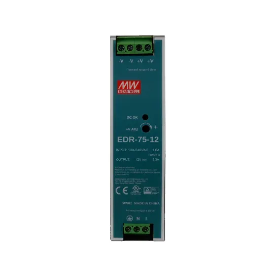 منبع تغذیه مینول سری EDR-75-12