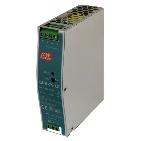 منبع تغذیه مینول سری EDR-75-12