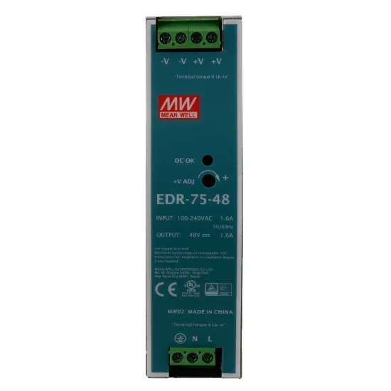 منبع تغذیه مینول سری EDR-75-48