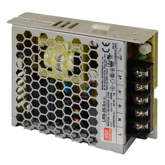 منبع تغذیه مینول سری LRS-35-5
