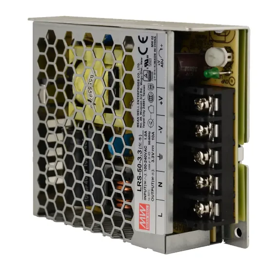 منبع تغذیه مینول سری LRS-50-3.3