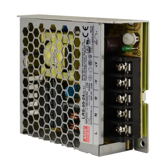 منبع تغذیه مینول سری LRS-50-24
