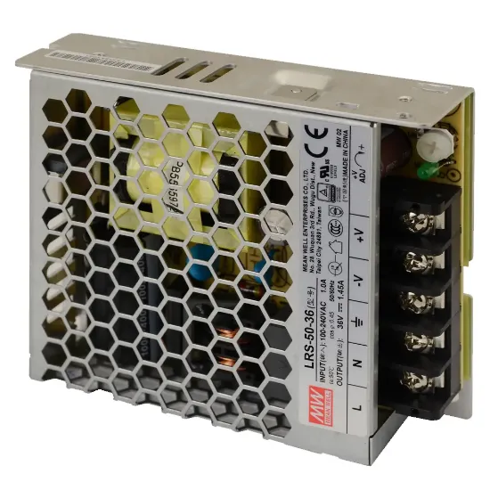 منبع تغذیه مینول سری LRS-50-36