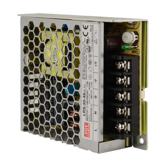 منبع تغذیه مینول سری LRS-50-48