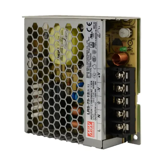 منبع تغذیه مینول سری LRS-75-12