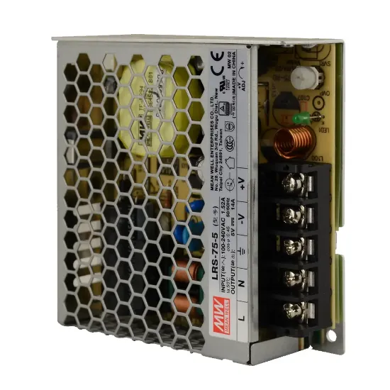 منبع تغذیه مینول سری LRS-75-5