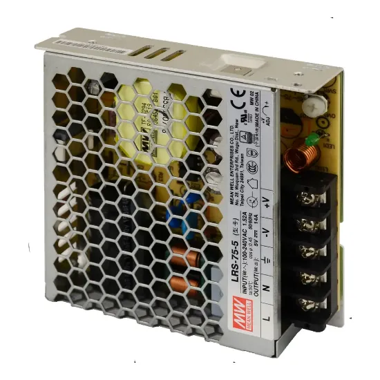 منبع تغذیه مینول سری LRS-75-5