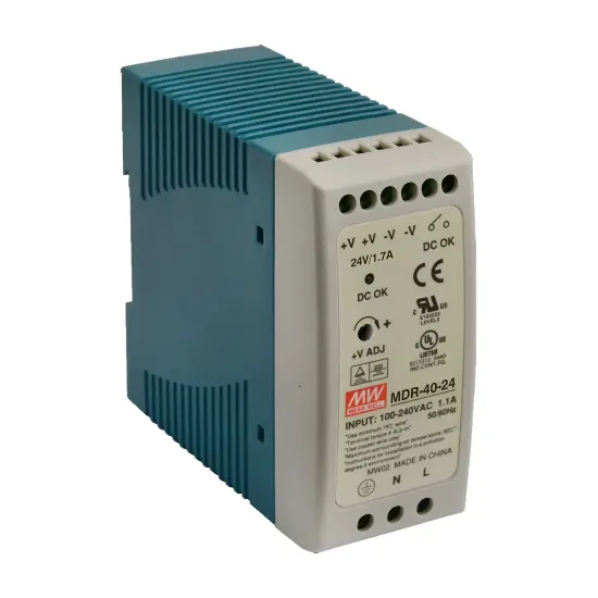 منبع تغذیه مینول سری MDR-40-24