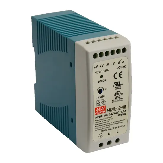 منبع تغذیه مینول سری MDR-60-48