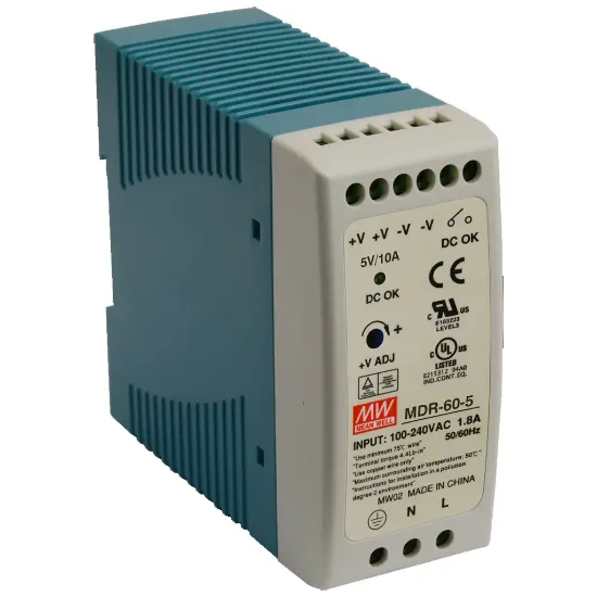 منبع تغذیه مینول سری MDR-60-5