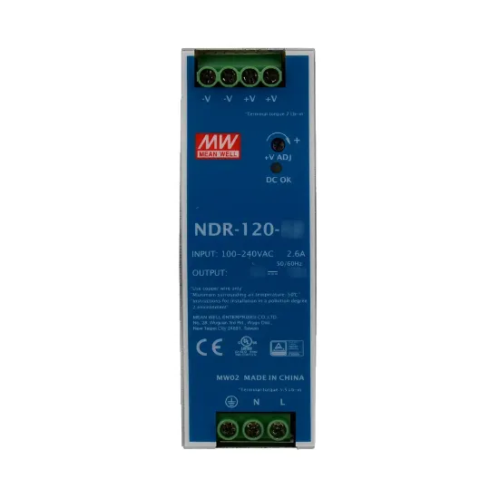 منبع تغذیه مینول سری NDR-120-24