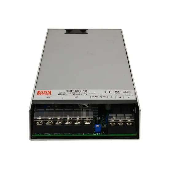منبع تغذیه مینول سری RSP-500-12