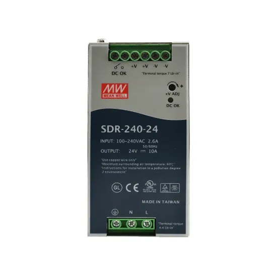 منبع تغذیه مینول سری SDR-240-24