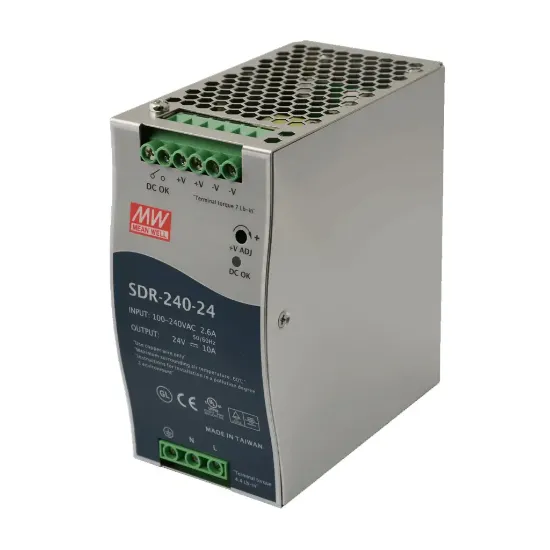 منبع تغذیه مینول سری SDR-240-24
