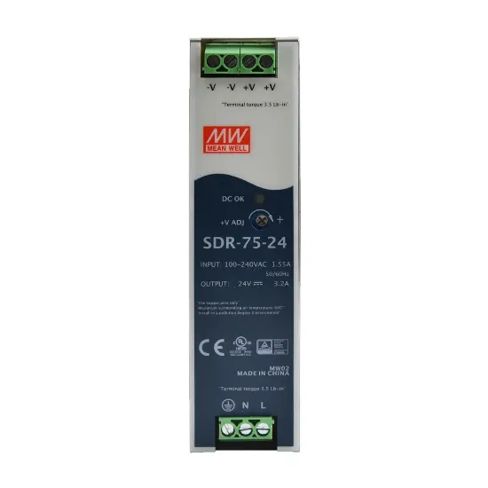 منبع تغذیه مینول سری SDR-75-24