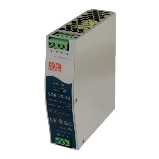 منبع تغذیه مینول سری SDR-75-48