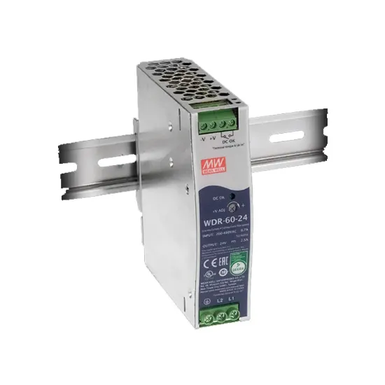 منبع تغذیه مینول سری WDR-60-12