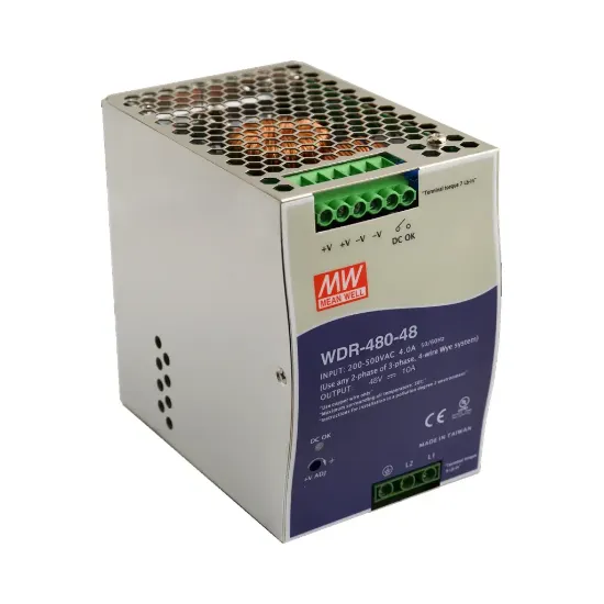 منبع تغذیه مینول سری WDR-480-48