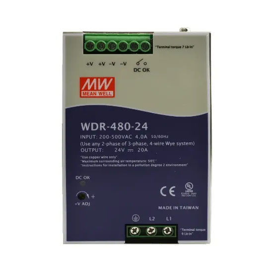 منبع تغذیه مینول سری WDR-480-24