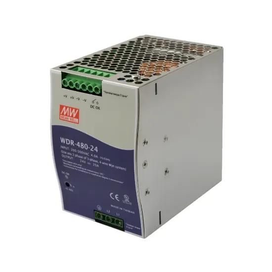 منبع تغذیه مینول سری WDR-480-24