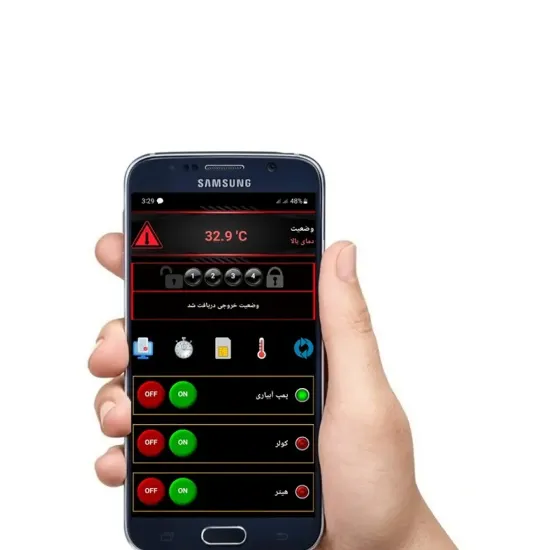 کنترلر پیامکی ترونیکس مدل EX7