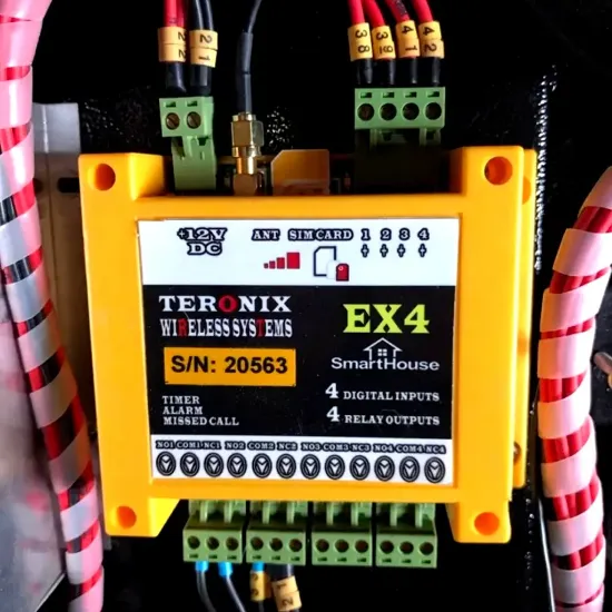 کنترلر تک سنسور دما	4رله ترونیکس مدل TR44S