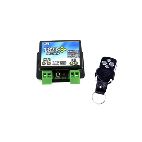 ریموت کنترل و گیرنده 1 کانال ترونیکس مدل  T221M