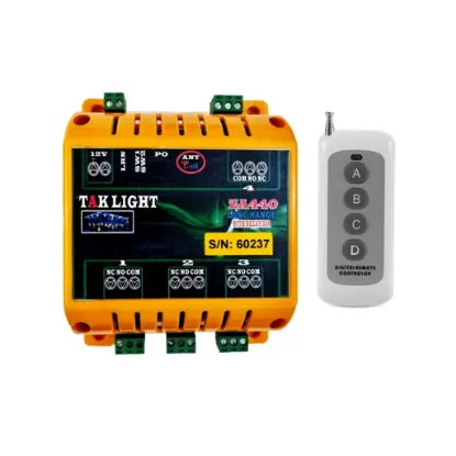 ریموت کنترل 4 کانال 30 آمپر ترونیکس مدل ZA440