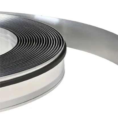 تصویر  لبه چلنیوم نقره ای 9 سانت آینه ای ساده آلوتک