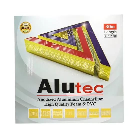 تصویر  لبه چلنیوم نقره ای 9 سانت براق ساده آلوتک