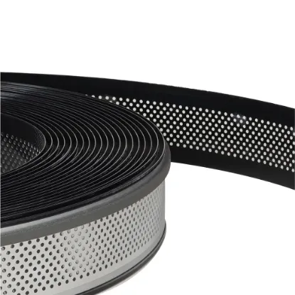 لبه چلنیوم مشکی 9 سانت آینه ای پانچ دایره آلوتک