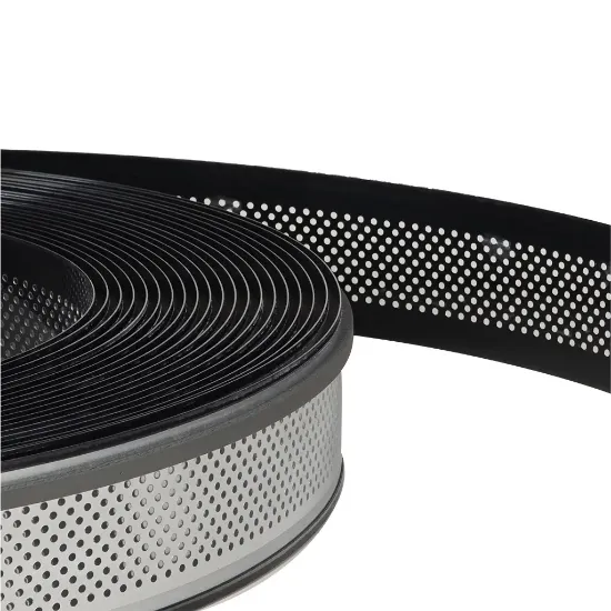 لبه چلنیوم مشکی 9 سانت آینه ای پانچ دایره آلوتک