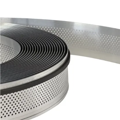 لبه چلنیوم نقره ای 9 سانت آینه ای پانچ دایره آلوتک