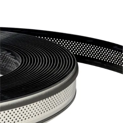 لبه چلنیوم مشکی 7 سانت آینه ای پانچ دایره آلوتک