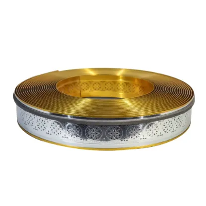 لبه چلنیوم طلایی 9 سانت براق پانچ سنتی دایان