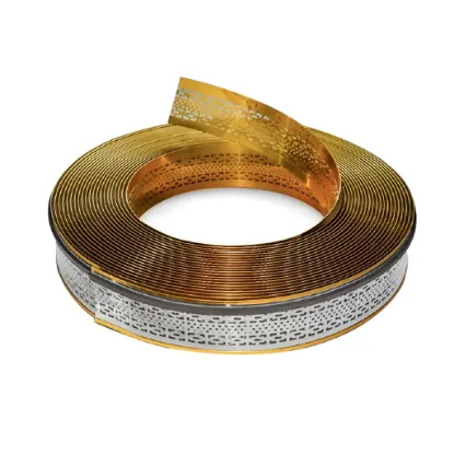 لبه چلنیوم طلایی 9 سانت آینه ای سوپر ساید لایت دایان