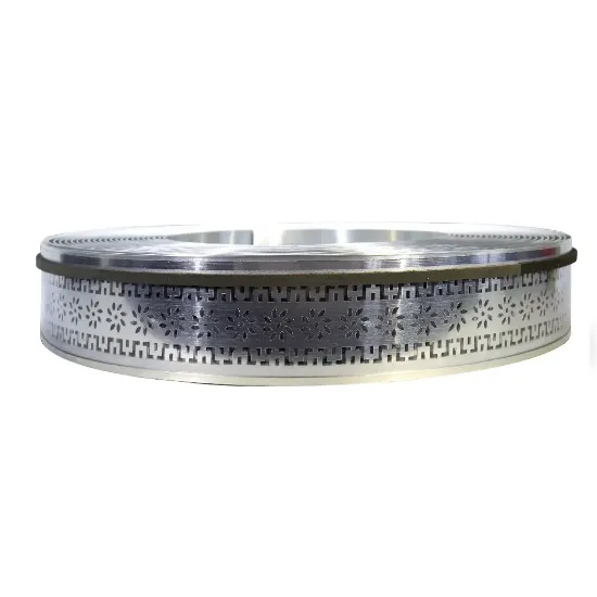 لبه چلنیوم نقره ای 9 سانت براق سوپر ساید لایت دایان