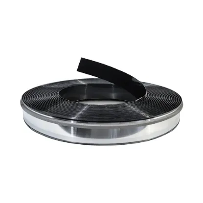 لبه چلنیوم مشکی 7 سانت آینه ای ساده دایان