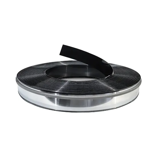 لبه چلنیوم مشکی 7 سانت آینه ای ساده دایان